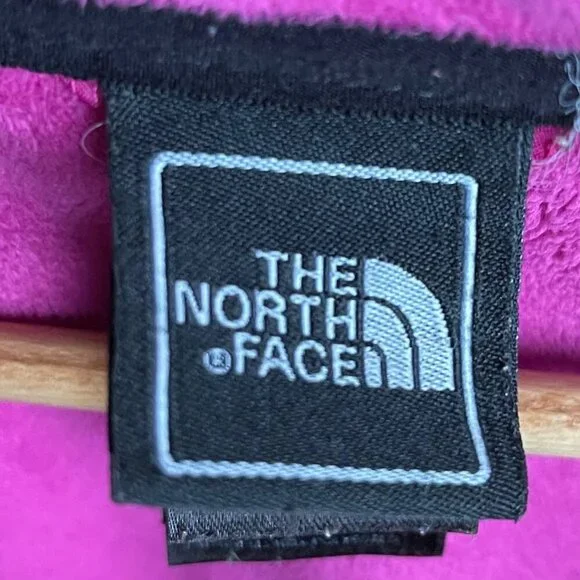 The North Face Women Jacket Size Large Colorblock Hooded Plaid Outdoor Y2K Core - Picture 11 of 16